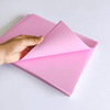 Rollo de PVC r&iacute;gido rosa de alta calidad para muebles y conformado al vac&iacute;o 