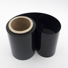 Rollo de pl&aacute;stico de PVC negro brillante barato para embalaje en blister
