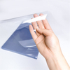 Cubiertas transparentes r&iacute;gidas transparentes del encuadernaci&oacute;n de la hoja del PVC del cuaderno A3 A4