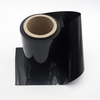 Rollo de pl&aacute;stico de PVC negro brillante barato para embalaje en blister