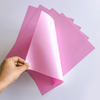 Rollo de PVC r&iacute;gido rosa de alta calidad para muebles y conformado al vac&iacute;o 