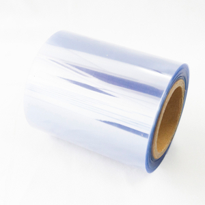 Rollo de pel&iacute;cula de PVC transparente r&iacute;gido de alta calidad para embalaje termoformado 